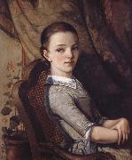 Portrait of juliette Courbet Gustave Courbet
